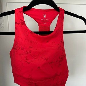 Spyder Red Sports Bra
